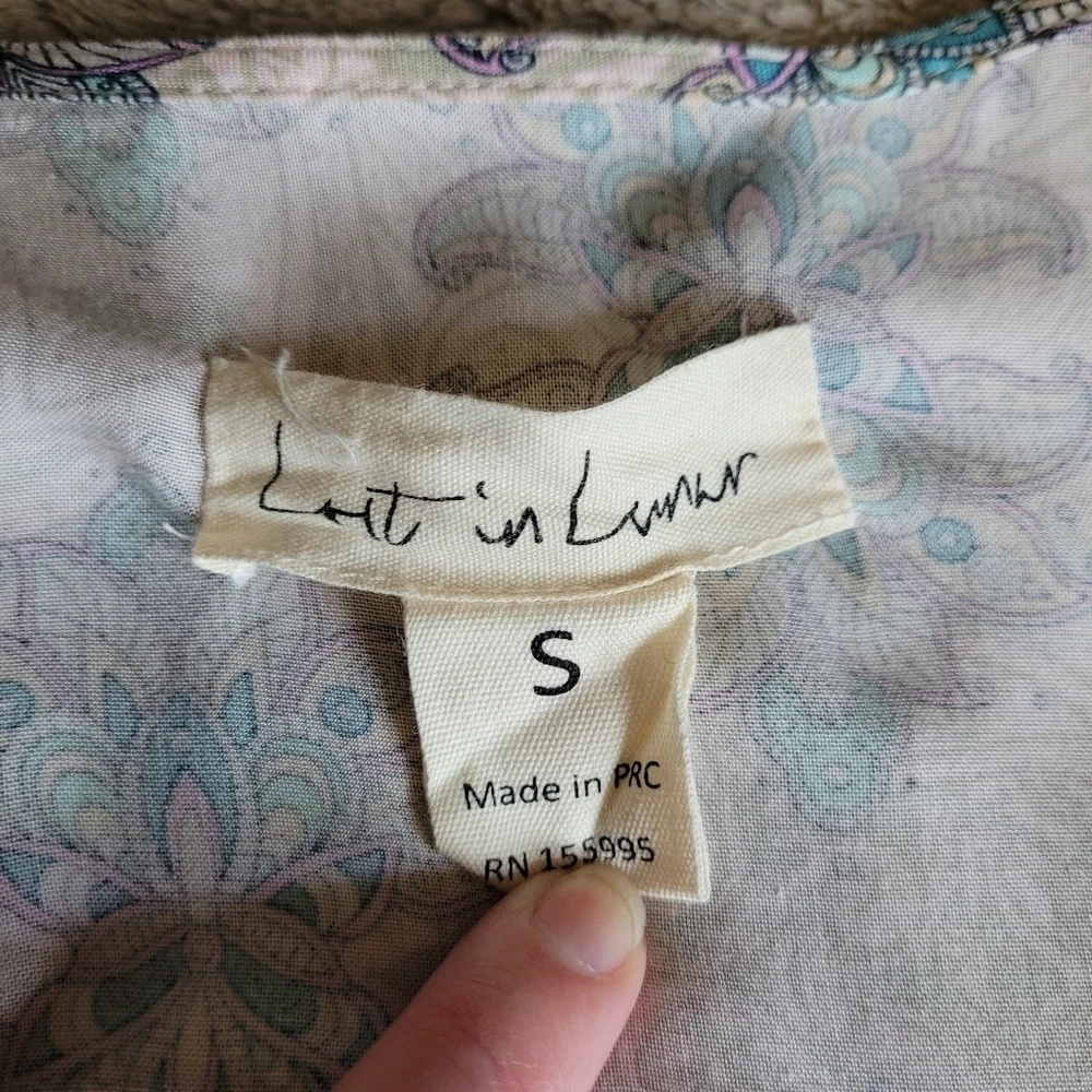 Lost in Lunar kimono duster size small​ - Picture 8 of 10